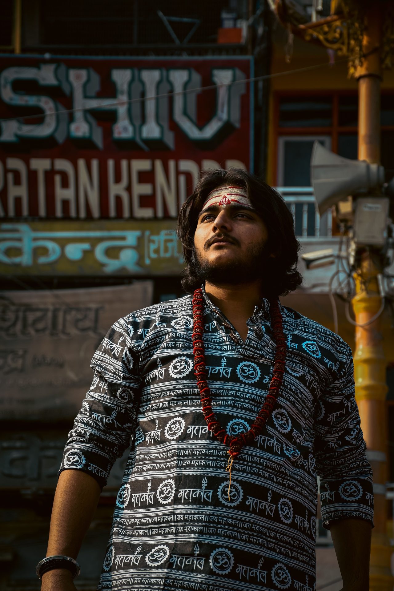 Indian man in Rishikesh
